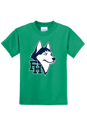 Youth FH Husky Head SS Tee