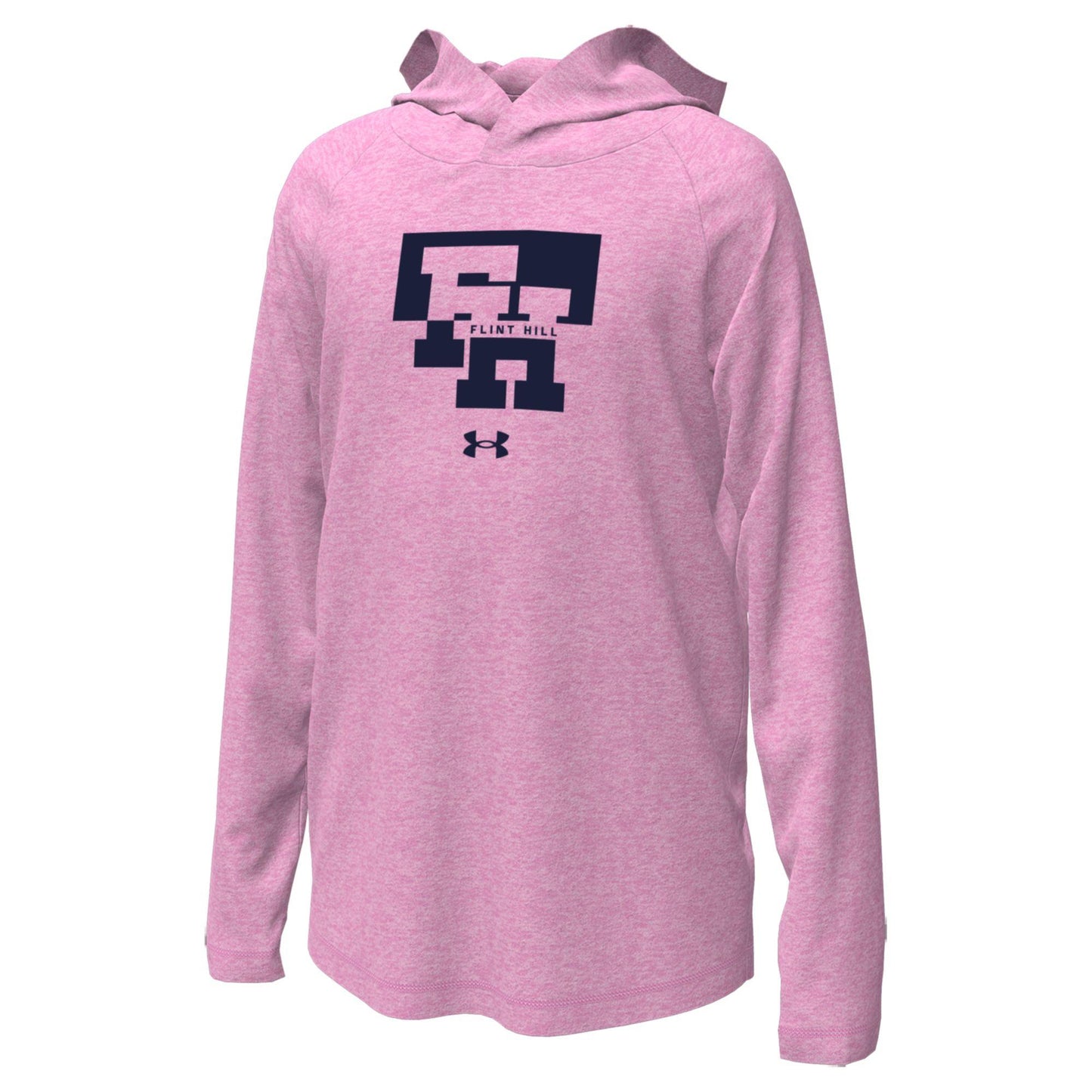 Youth Flint Hill Logo Tech Stretch LS Hood
