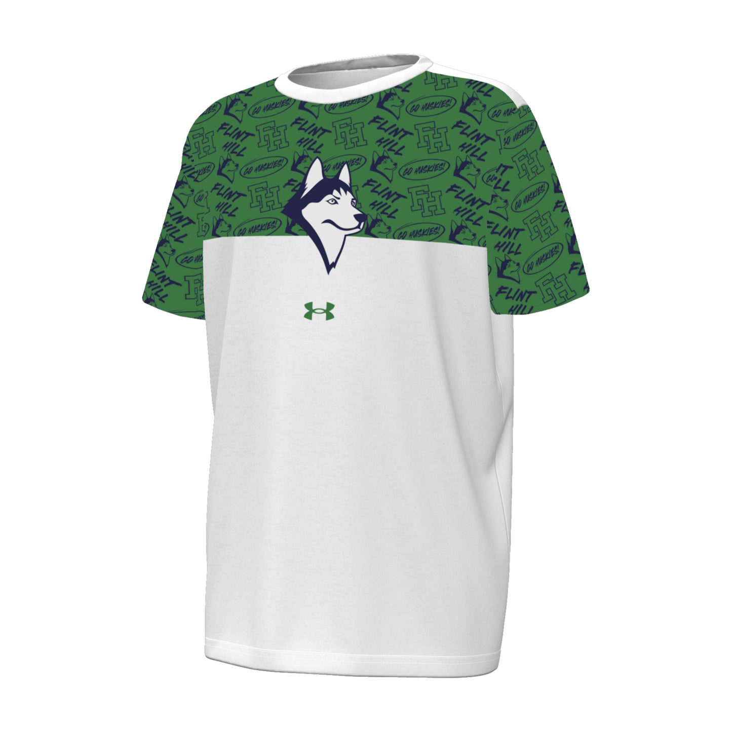 Gameday Go Huskies  Youth Armourfuse SS Tee