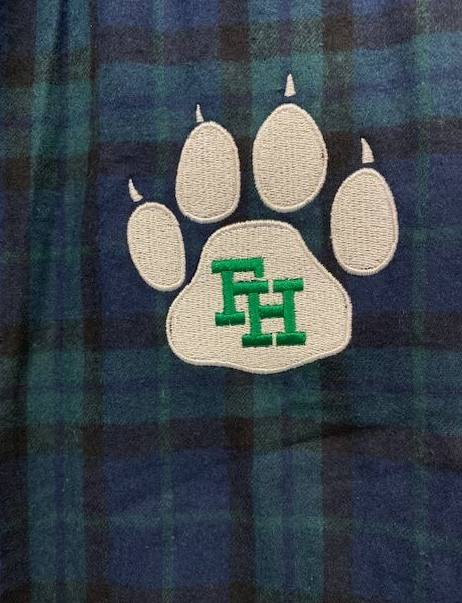Adult FH Paw Flannel Pant
