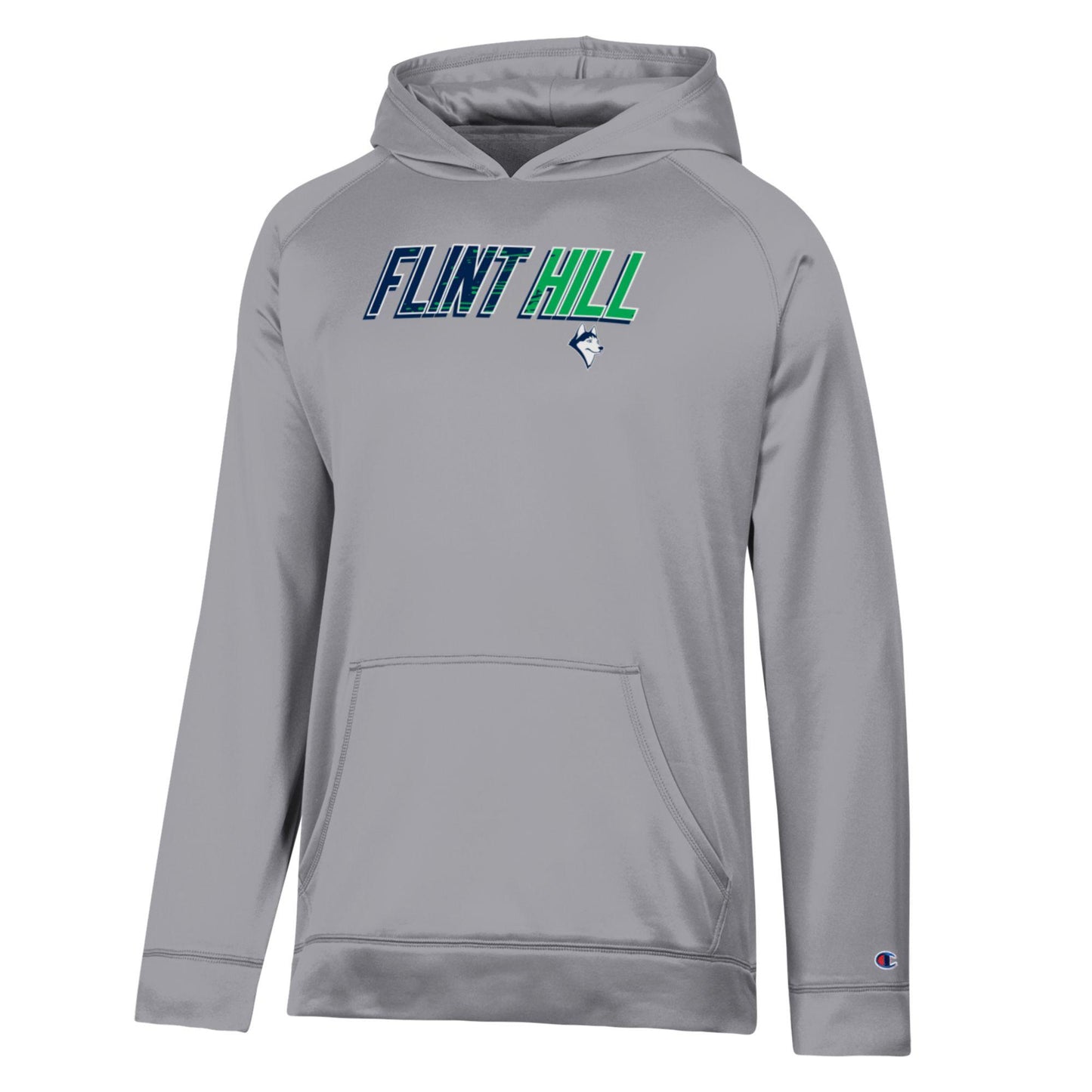 Youth Flint Hill Raglan Poly Hoodie