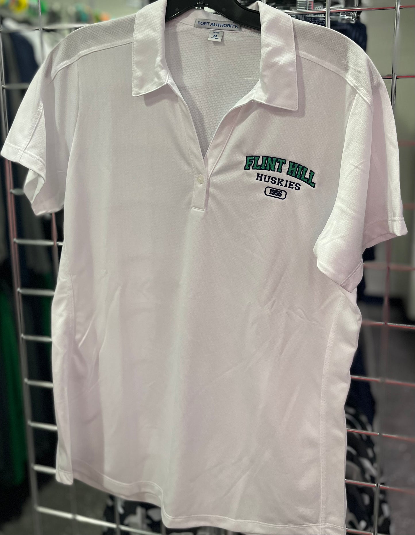 Ladies Diamond Jacquard Polo